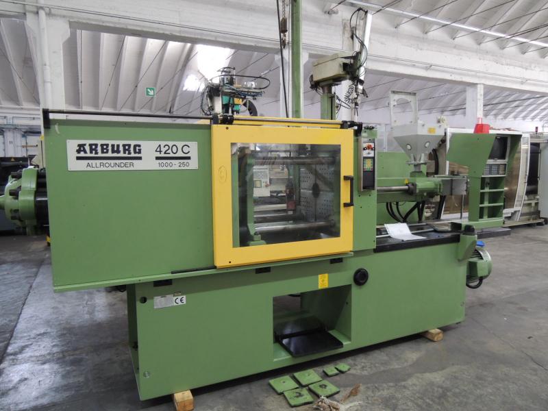 ARBURG Allrounder 420C 1000-250 In 4288 AR 010 94 - Used Plastics Machinery