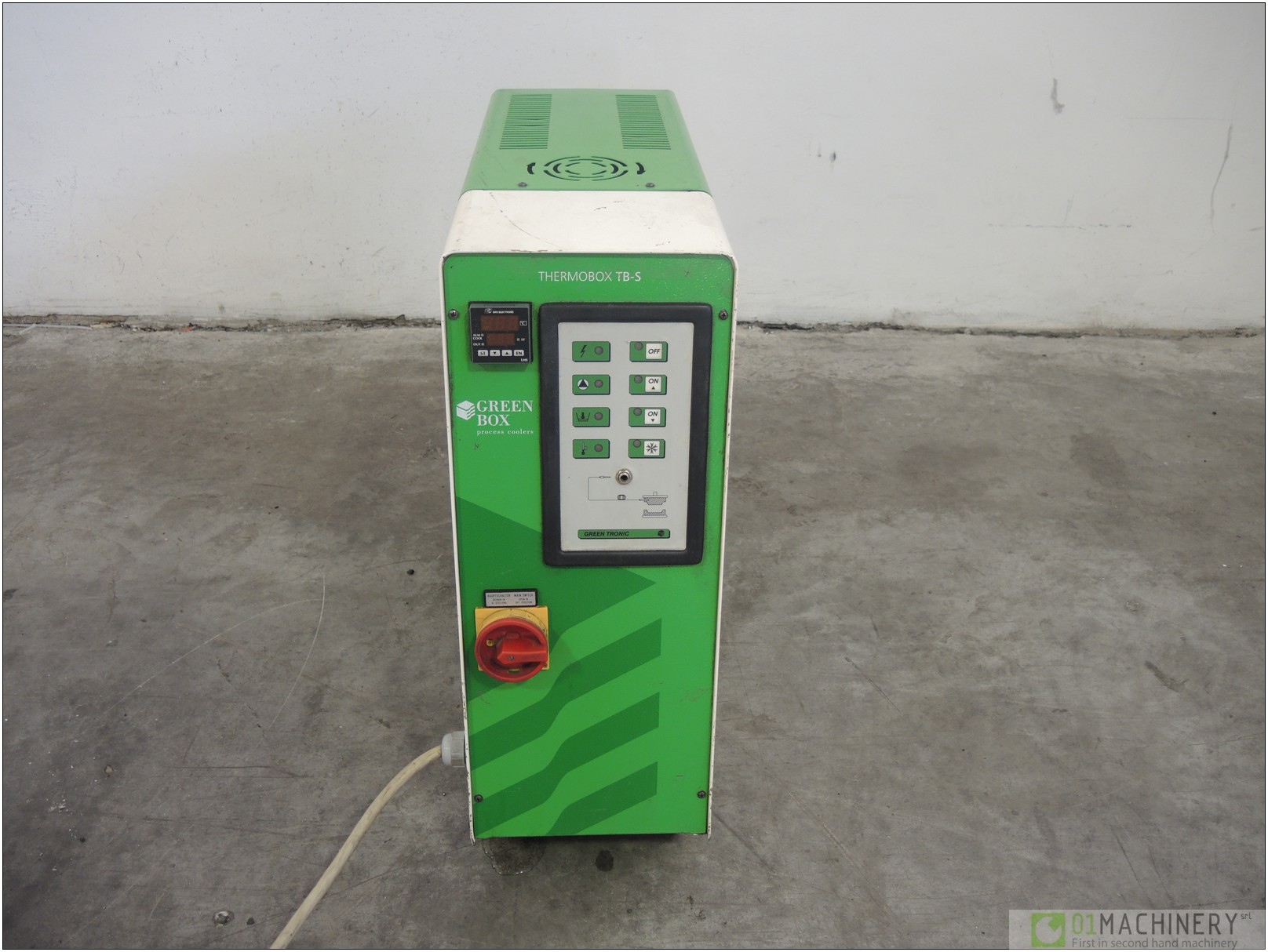 GREEN BOX TBS 6 W Ac GB 00 - Used Thermoregulators Machinery