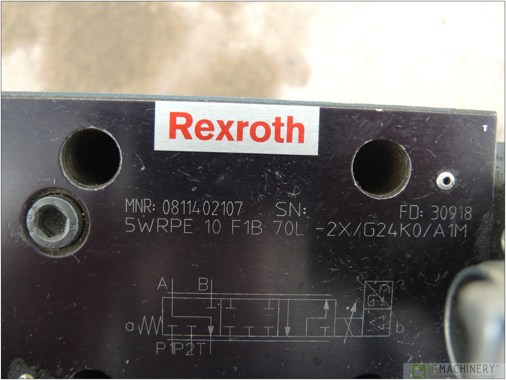 Rexroth 0811402107 Ac 00 - Used Spare Parts Machinery